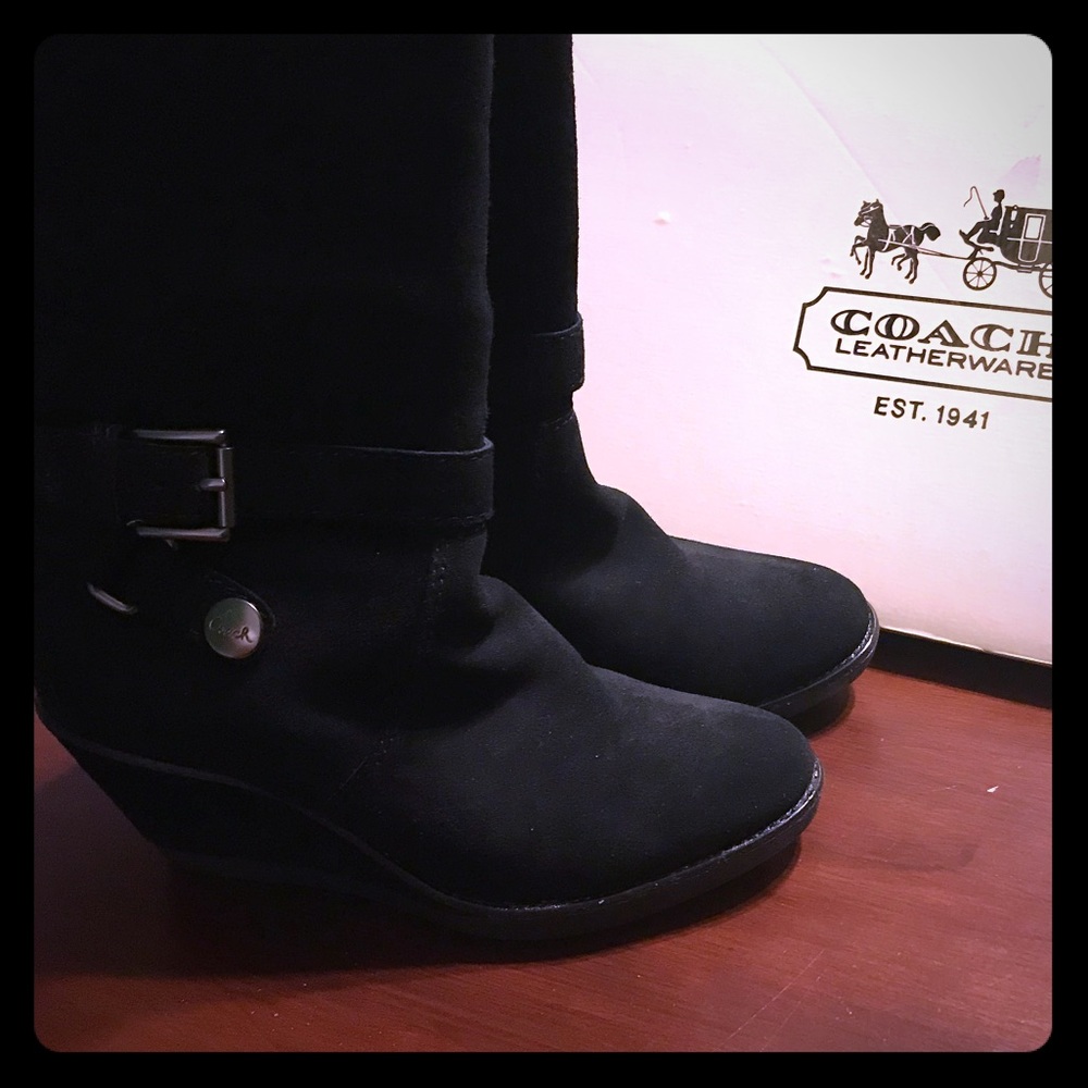 Brand new Coach boots